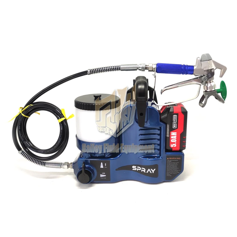 HotGrac's Airless Spraying Machine with Lithium Battery Is Used for Spraying Water-based (oil-based) Architectural Coatings.