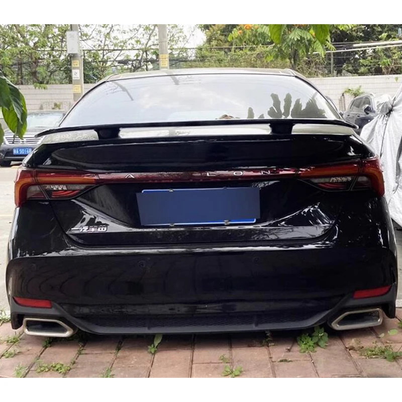 For Toyota Avalon Big Accessories Spoiler ABS Plastic CAR Trunk Boot Refit Tail Wing Body Kit 2019-2023 Year