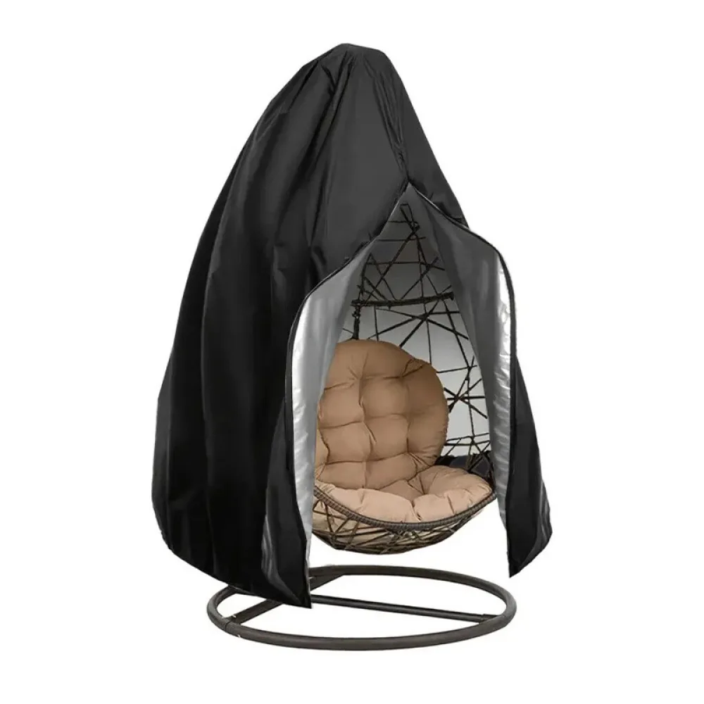 Outdoor Hanging Egg Swing Chair Cover Waterproof Dustproof Protection Garden Patio Furniture With Zipper Oxford Fabric Case