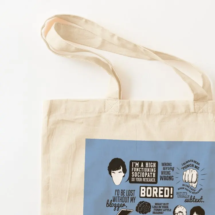 سأضيع بدون مدوني حمل حقيبة حمل الحقائب الرجالية أكياس الحلوى حزمة صديقة للبيئة حقيبة قماش #3