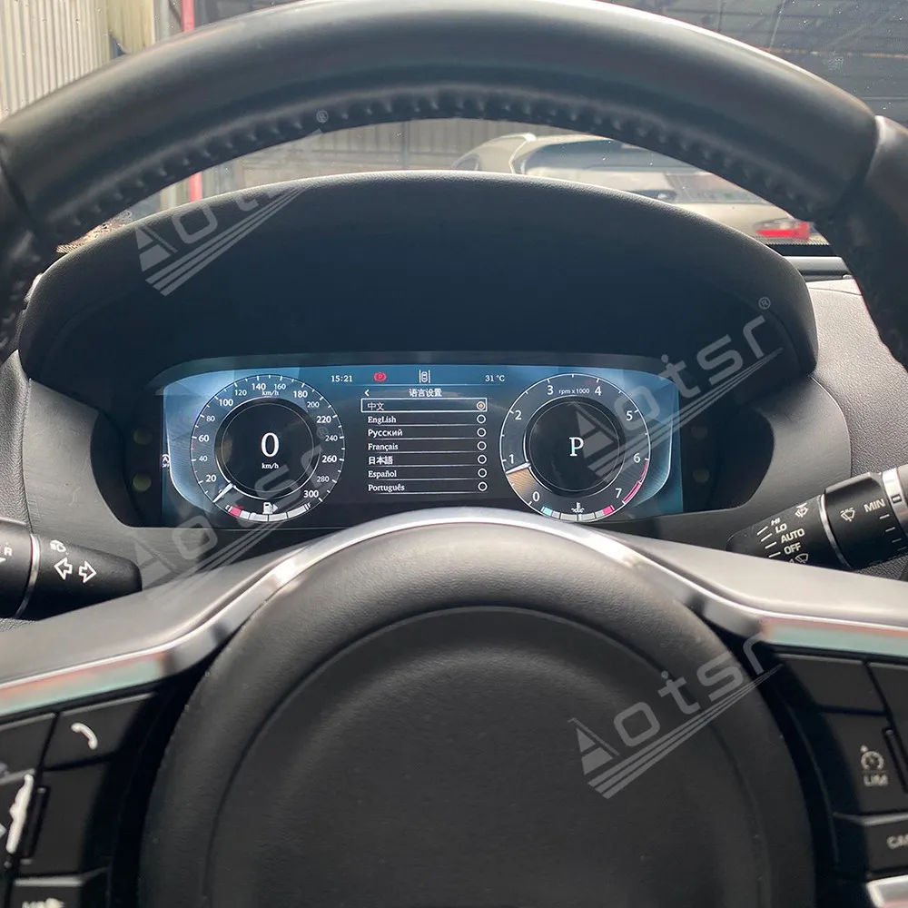 Plug and Play For Jaguar XE PACE E-PACE 2016-2020 Digital Performance Display Dashboard LCD Speed Table Car Virtual Information