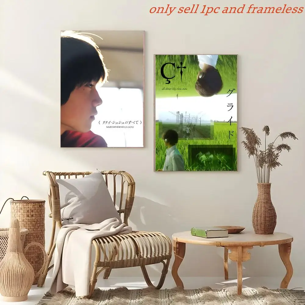 Movie A-All About Lily Chou Chou Poster Painting And Print Wall Art Picture For Home Room Decor Gifts