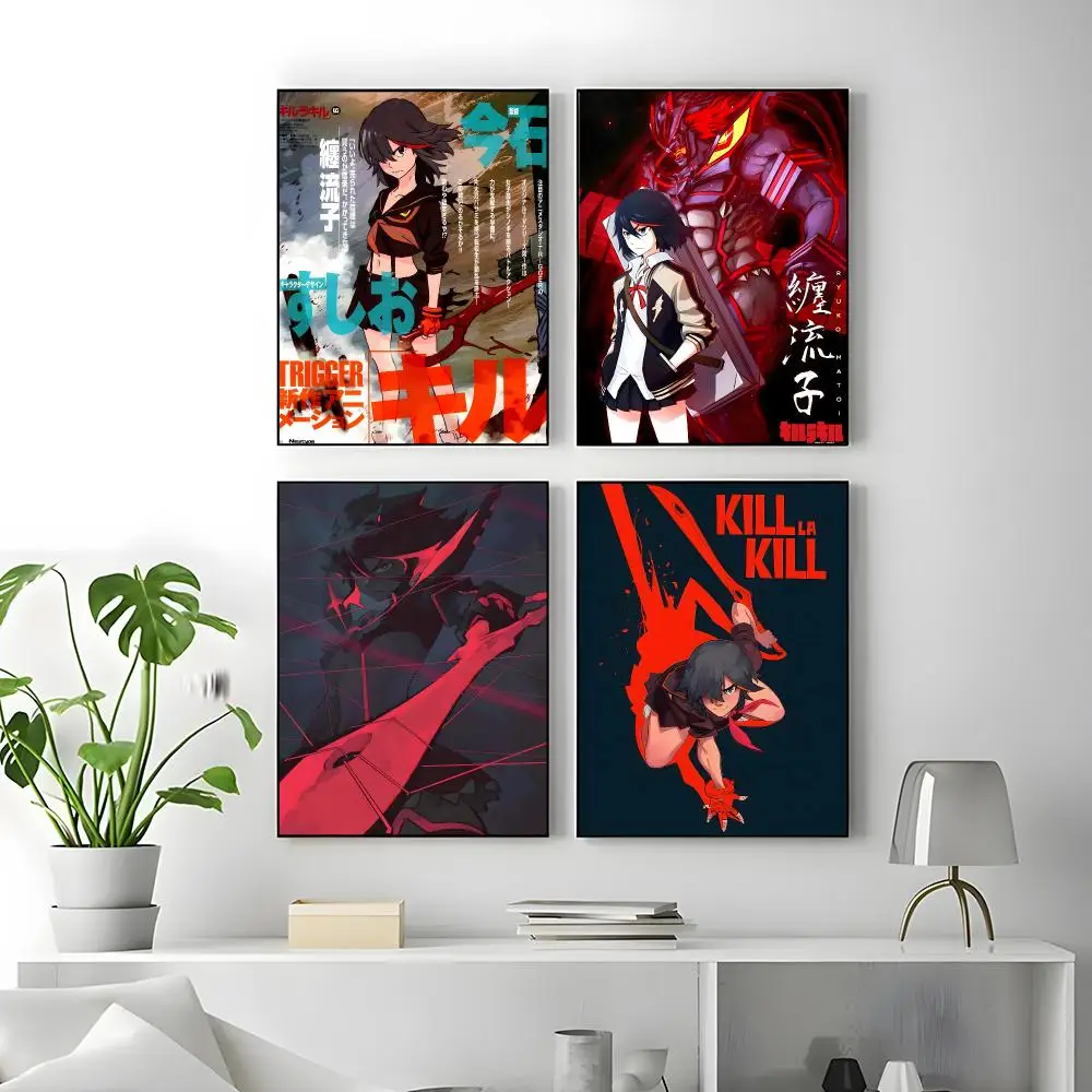 Anime Kill la Kill Poster Poster High Quality Wall Art for Home Office Bedroom Living Room Perfect