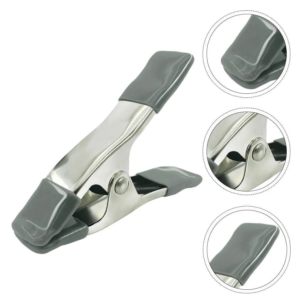 6pcs Background Cloth Clip Set Thick Spring 3mm Sturdy Clamping Soft Pad No Slip for Backdrops Photo Frame