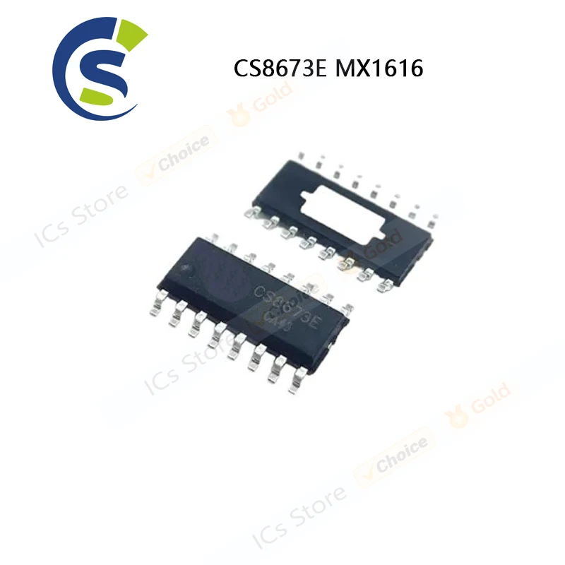 5PCS 100% New CS8673E MX1616 SOP-16 Chipset