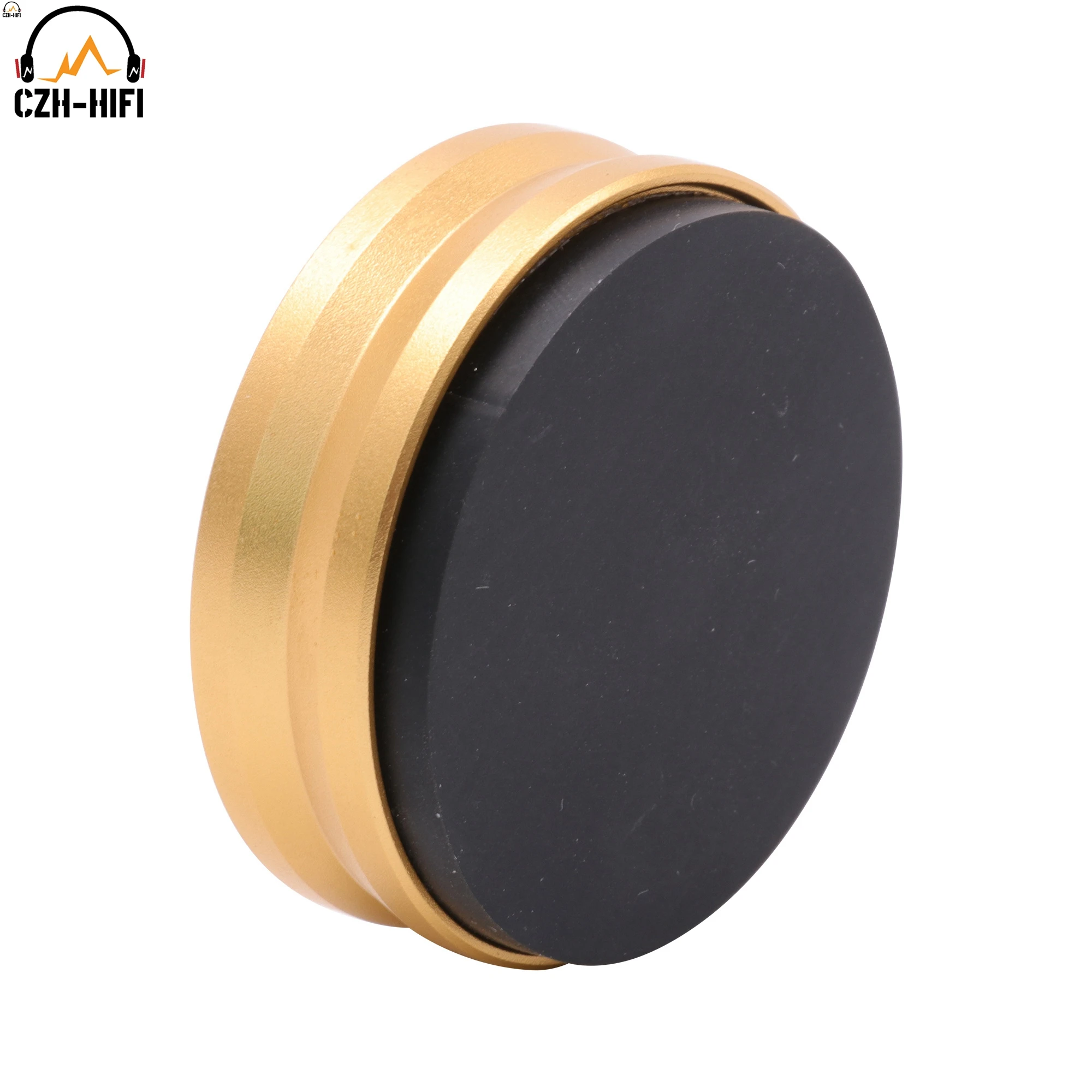 1pc 44x15mm bearbeitete solide Voll aluminium Isolation Füße Stand Pad Kegel Boden Basis für Hifi Audio Amp Lautsprecher Plattenspieler Computer – Detail 5