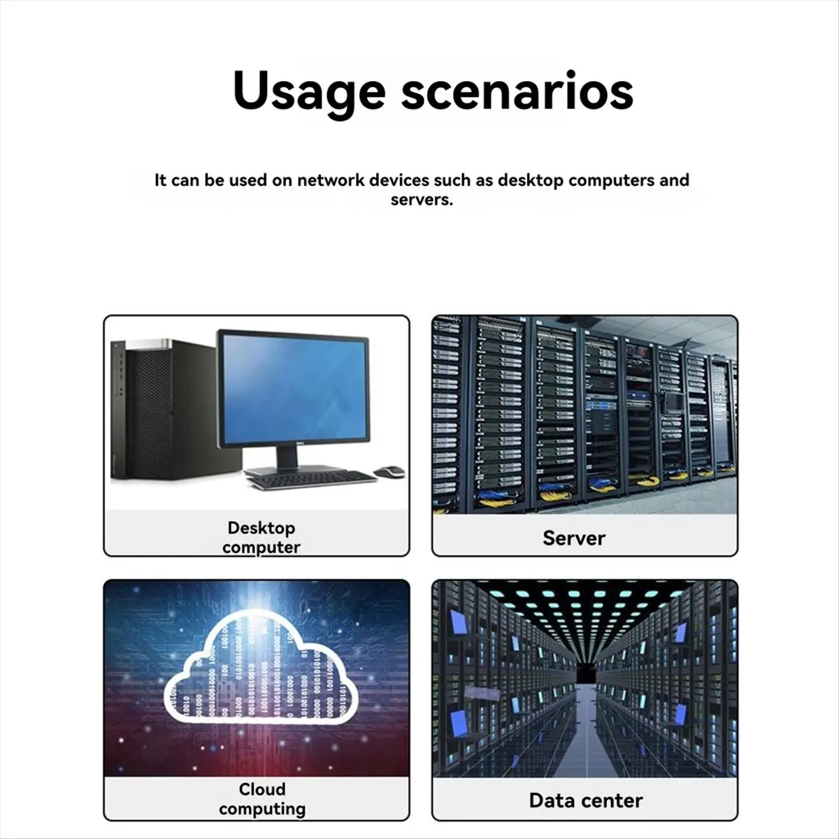 X540-T2 10GbE Dual Port PCIe X8 Server Network Card 4 RJ45 10G NIC 10 Gigabit Ethernet Adapter Card for PC Laptop