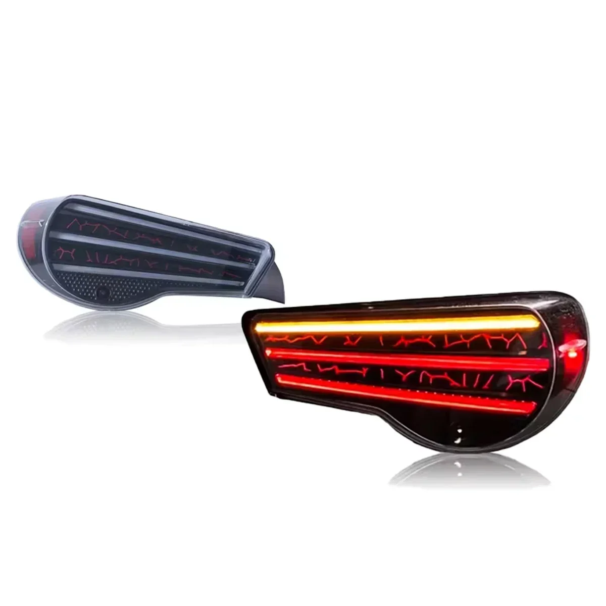 

Автомобильный задний фонарь для Toyota GT86 2013-2021, обновленный, модифицированный для нового динамического указателя поворота, автомобильный светодиодный задний фонарь в сборе