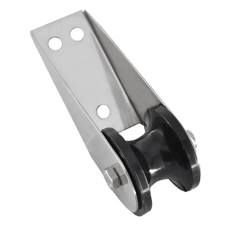 

Надежный анкерный ролик для носовой лодки, 160 мм, морской подъемный ролик Yahct из нержавеющей стали, полированный