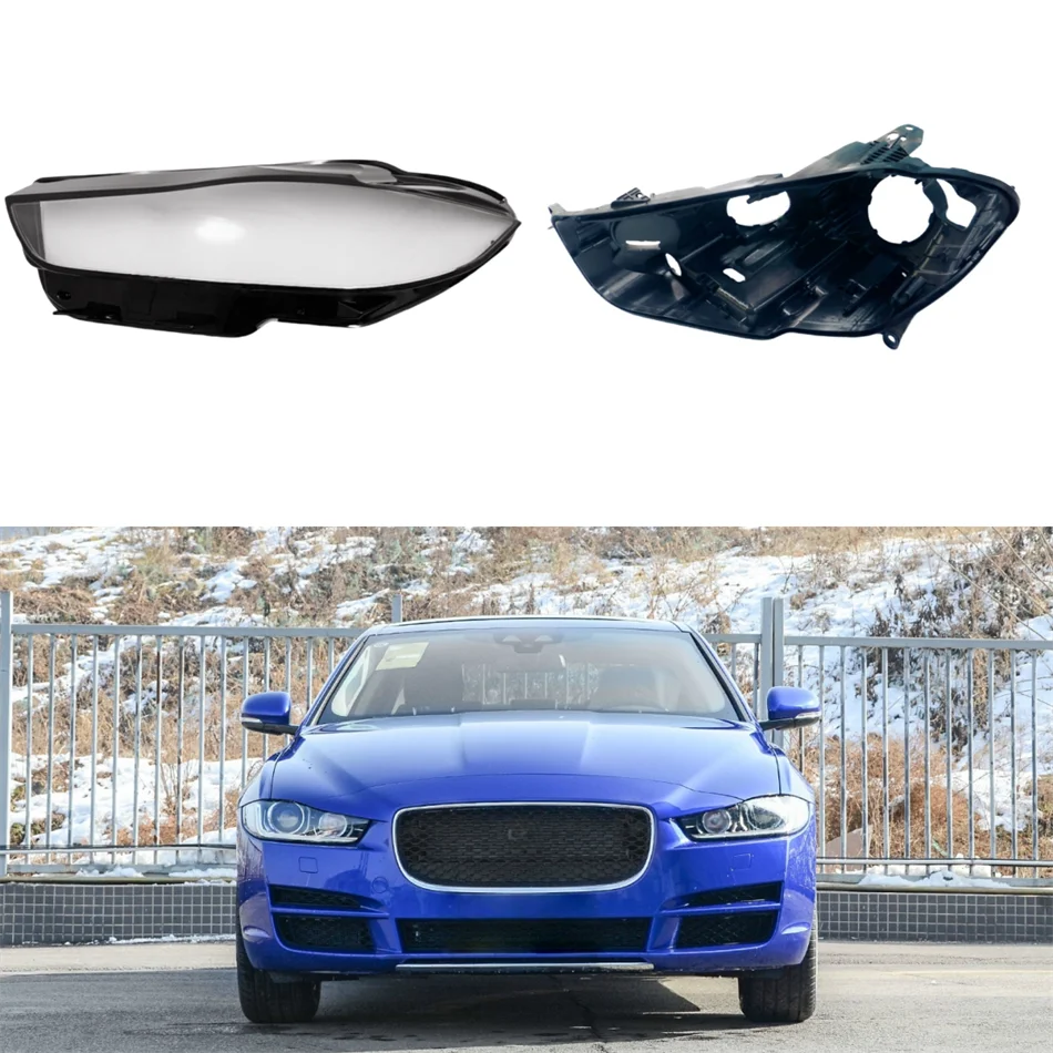 

For Jaguar XE XEL 2015 2016 2017 2018 2019 Auto Accessory Car Base Head Lamp Shell Headlight Base Car Lights Shell
