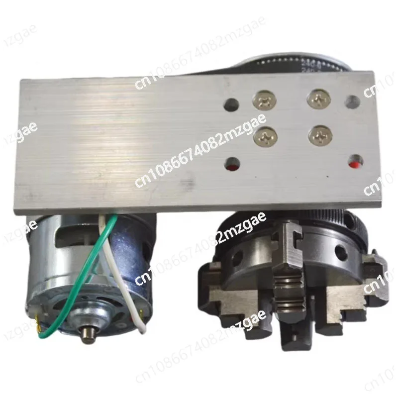 With 4-jaw Chuck with 775 Motor Miniature Wood Lathe