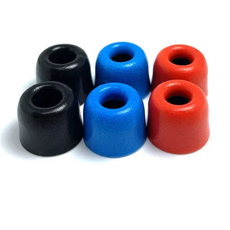 3Pair Memory Foam Eartips 4.5mm Earbud for ZSX EDXPro PR3 /KZ ZS10 Pro/EDX SOUNDPEATS H1 Headset Earphones Enhanced Bass Earpads