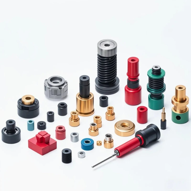 Customized CNC stainless steel, aluminum alloy, copper alloy and other color special-shaped mechanical accessories