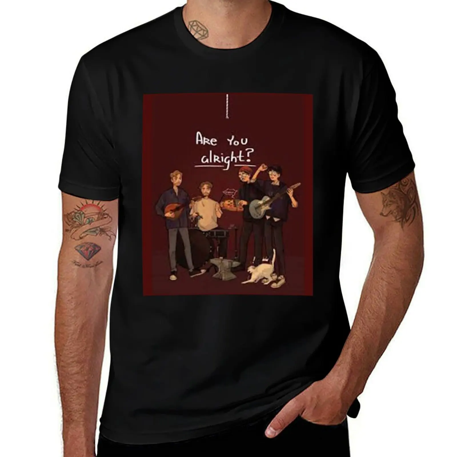 Love Joy Are You Alright T-Shirt Labor Work Casual T-Shirt