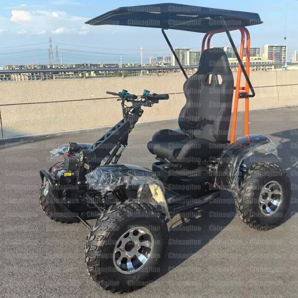 OEM & ODM Electric Off Road Scooter 6000W 4WD Custom All Terrain Vehicle Go Kart