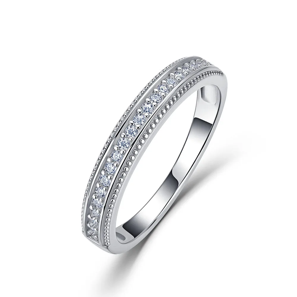 Apexelle Brand Classic Jewelry 925 Sterling Silver Rings Moissanite Rings Bands GRA Certificate Daily Wear For Women Jewelry