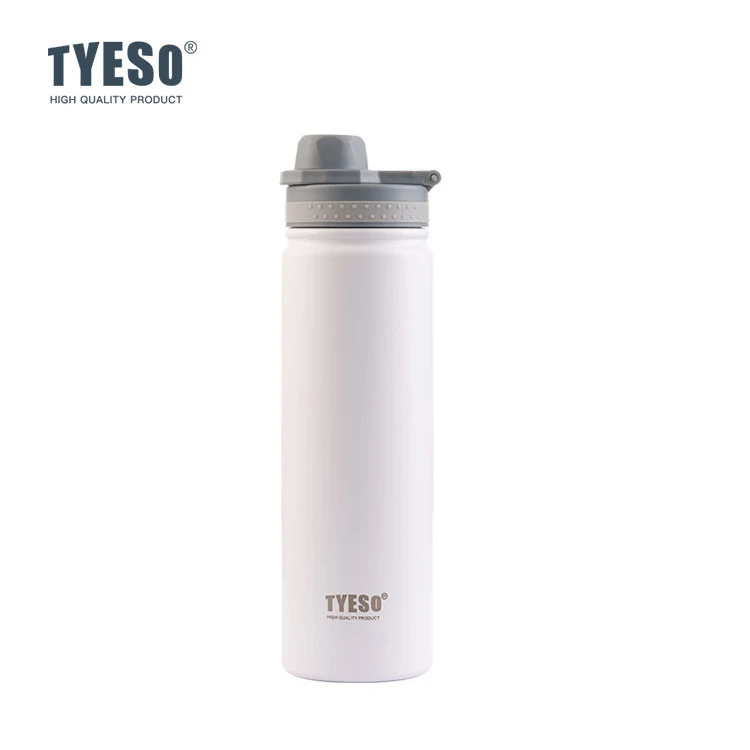TYESO Thermosfles Auto Geïsoleerde Fles Waterfles voor Buitensport Reizen Vacuümflessen RVS Thermokop