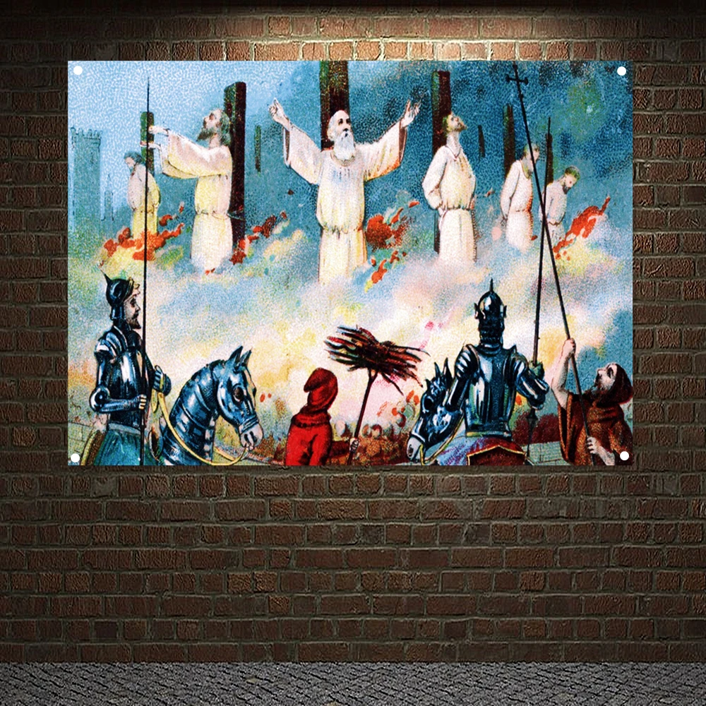 

Рыцари Templar Armor плакаты роспись обои декор для стен в винтажном стиле Crusader баннеры флаг настенная подвесная Настенная Наклейка домашний декор M6