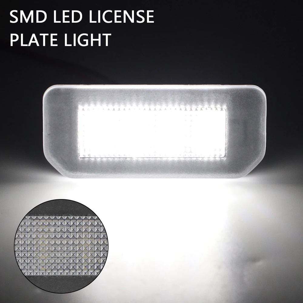 Car License Number Plate Lights For Tesla Model 3 Model Y Upgrade LED Lamp Accessories 13.5V 5700K Car Accessories 2Pcs/Set