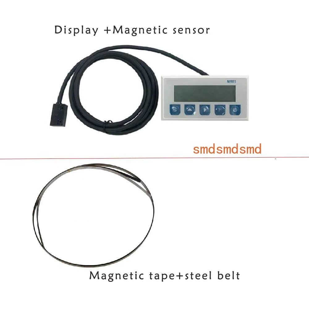 M503 Magnetic Scale Digital Display Integrated Embedded Magnet Measurement System Magnet Tape Strip with Stain Belt