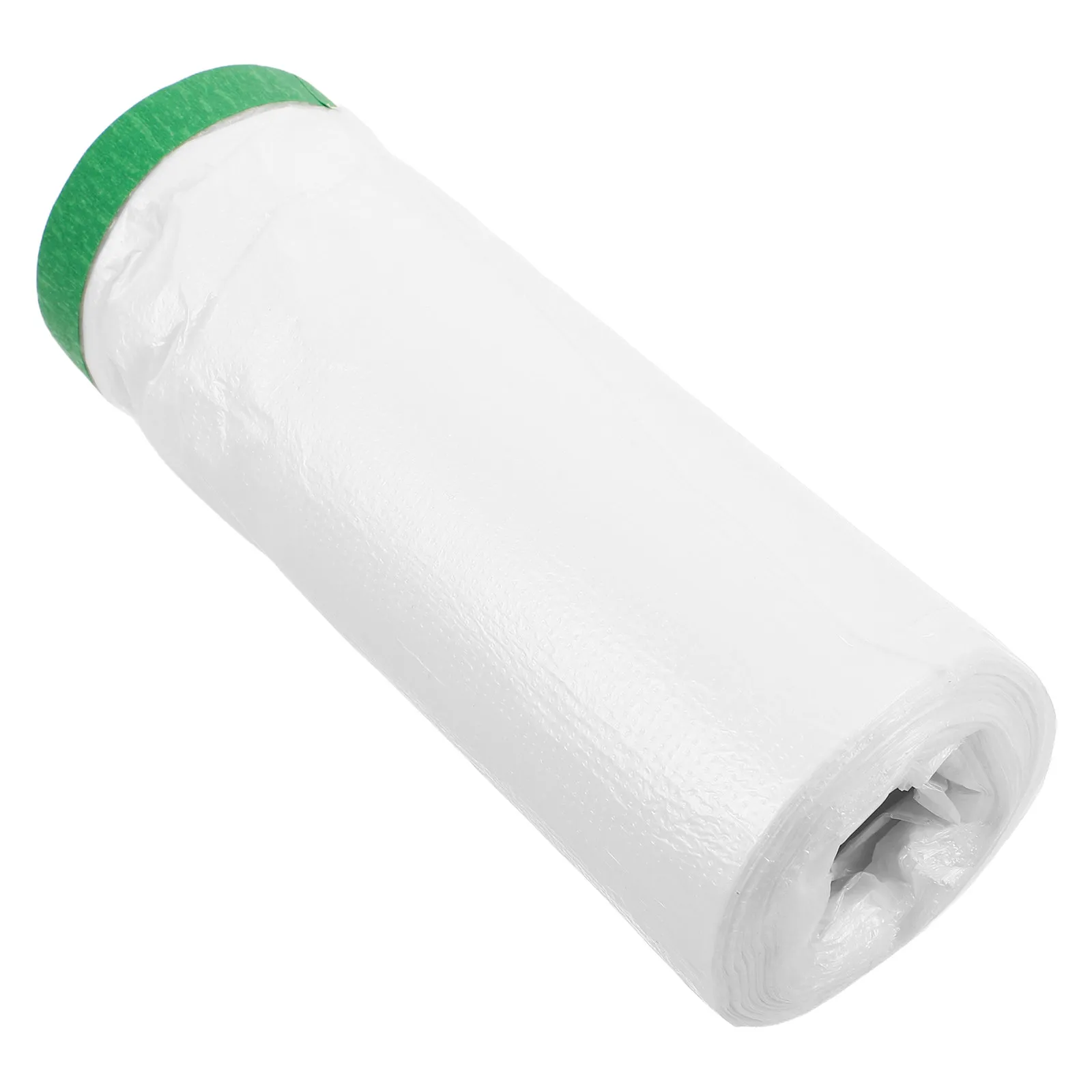 

1 Roll Exterior Wall Protection Film Pre-Taped Masking Film for Painting Automotive Covering Plastic Sheeting Roll Durability