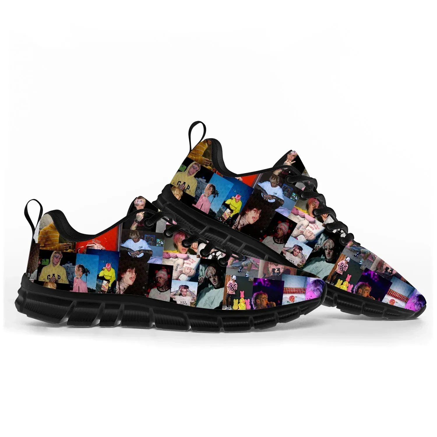 

Hot Hip Hop Rapper Lil Peep Sports Shoes Mens Womens Sneakers Casual Custom High Quality Couple Shoes Lace-up breathabl shoes