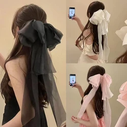 Super Fairy Ribbon Bowknot Hair Clip Princess Sweet Spring Clip High-end Atmosphere Headwear Hair Accessories