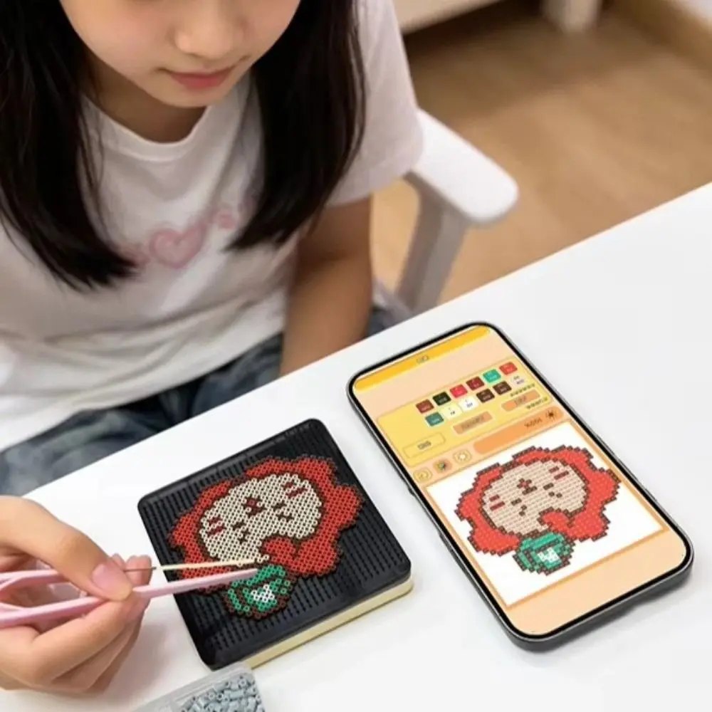 26mm-beads-smart-fuse-beads-boards-heat-resistant-bluetooth-programmable-hama-beads-pegboards-app-controlled-reusable