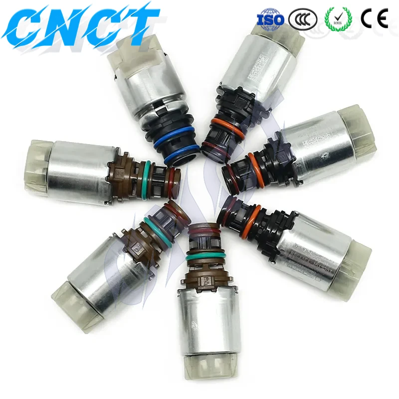 6F35 6F15 new 6-7 Pcs/set gearbox solenoid valve package for Ford Mondeo Kuga ESCORT 6-speed Transmission