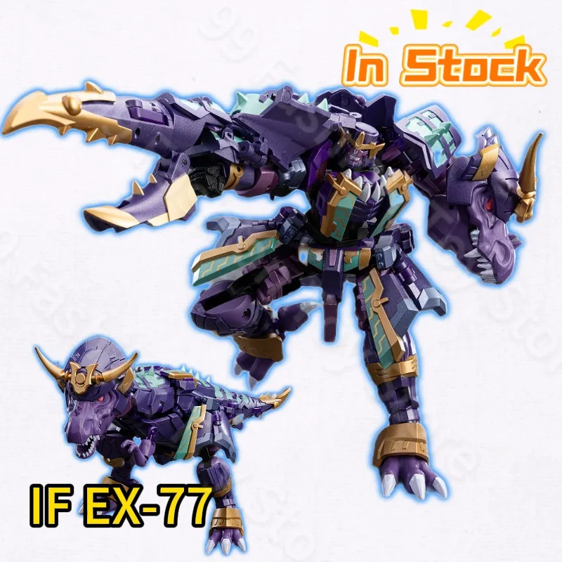 

[In Stock] Transformation Toys Iron Factory IF EX-77 EX77 GOKUGAOH Action Figure Collectible Gift Boys