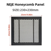 NEJE Honeycomb Laser Bed 230x230mm Honeycomb Panel Work Table for All Brand CNC Laser Engrave Cutter Machine Tools Accessories