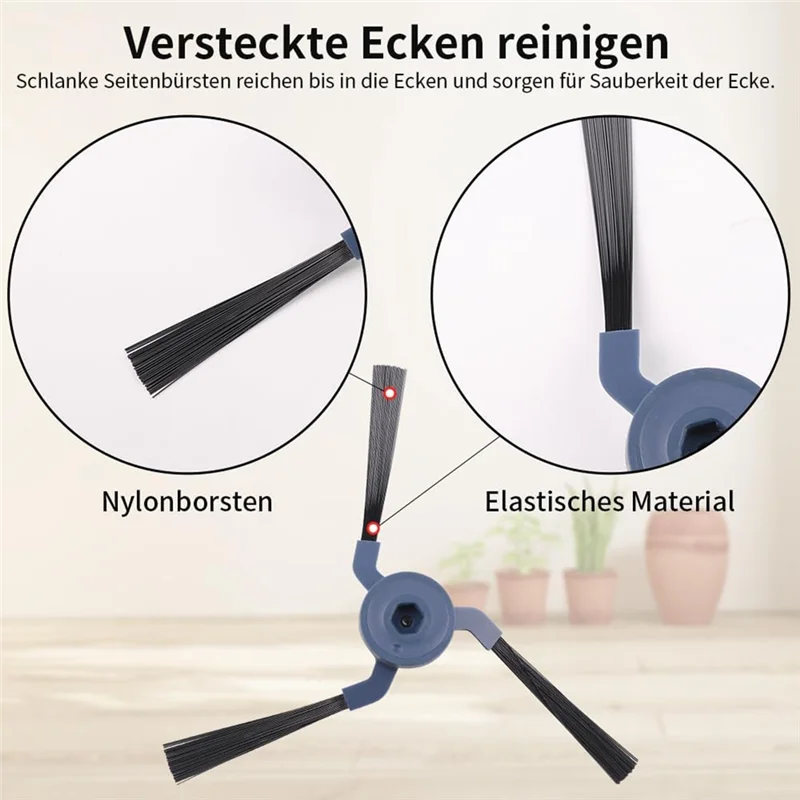 AT02-交換部品 Foreufy X10 Pro オムニメインサイドブラシ HEPA フィルター モップクロス ダストバッグ 交換部品