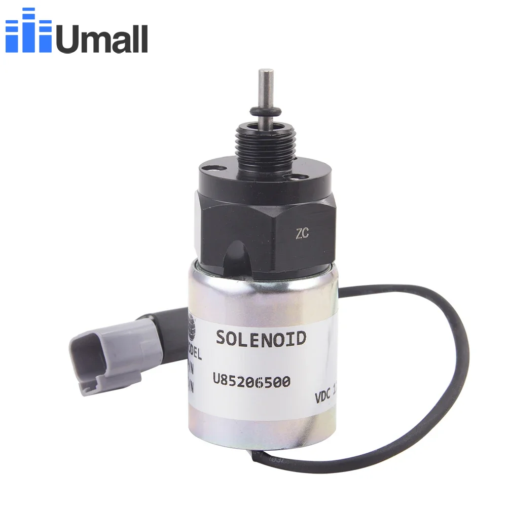 

U85206500 12V Diesel Generator Engine Throttle solenoid Valve Flameout Switch For Perkins 400 Series 403D-15 404D-22 404D-22T