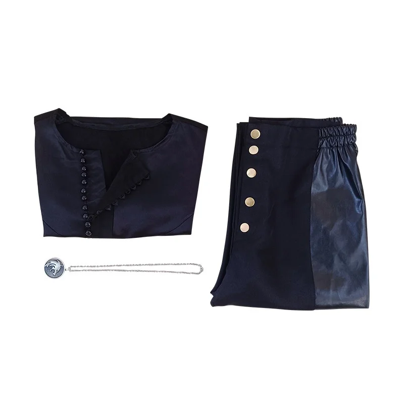 ハンターコスプレ衣装フルセット映画ロールプレイングパフォーマンスハロウィンコスチューム女性の伝統的な服ステージ衣装