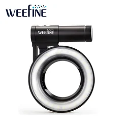 Weefine WF051 WF058 Waterproof Ring Light 3000 Lumens Flashlight for Sony Nikon Camera Housing Scuba Dive Underwater Photography