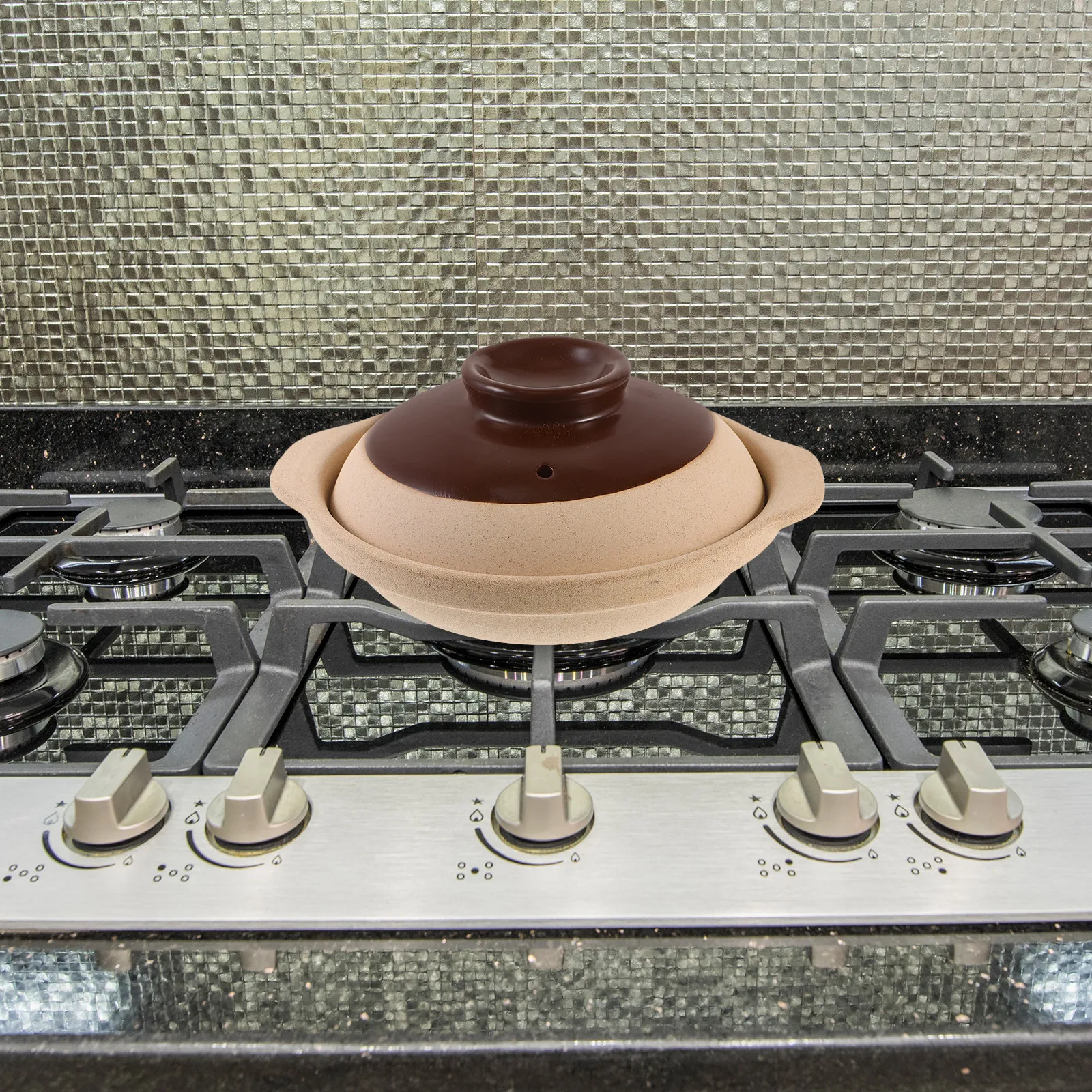 1Pcs Delicate Ceramic Casserole with Lid Stew Pot for Home Stove Cooking Non Sticky Fast Heat Conduction Ceramic Cookware