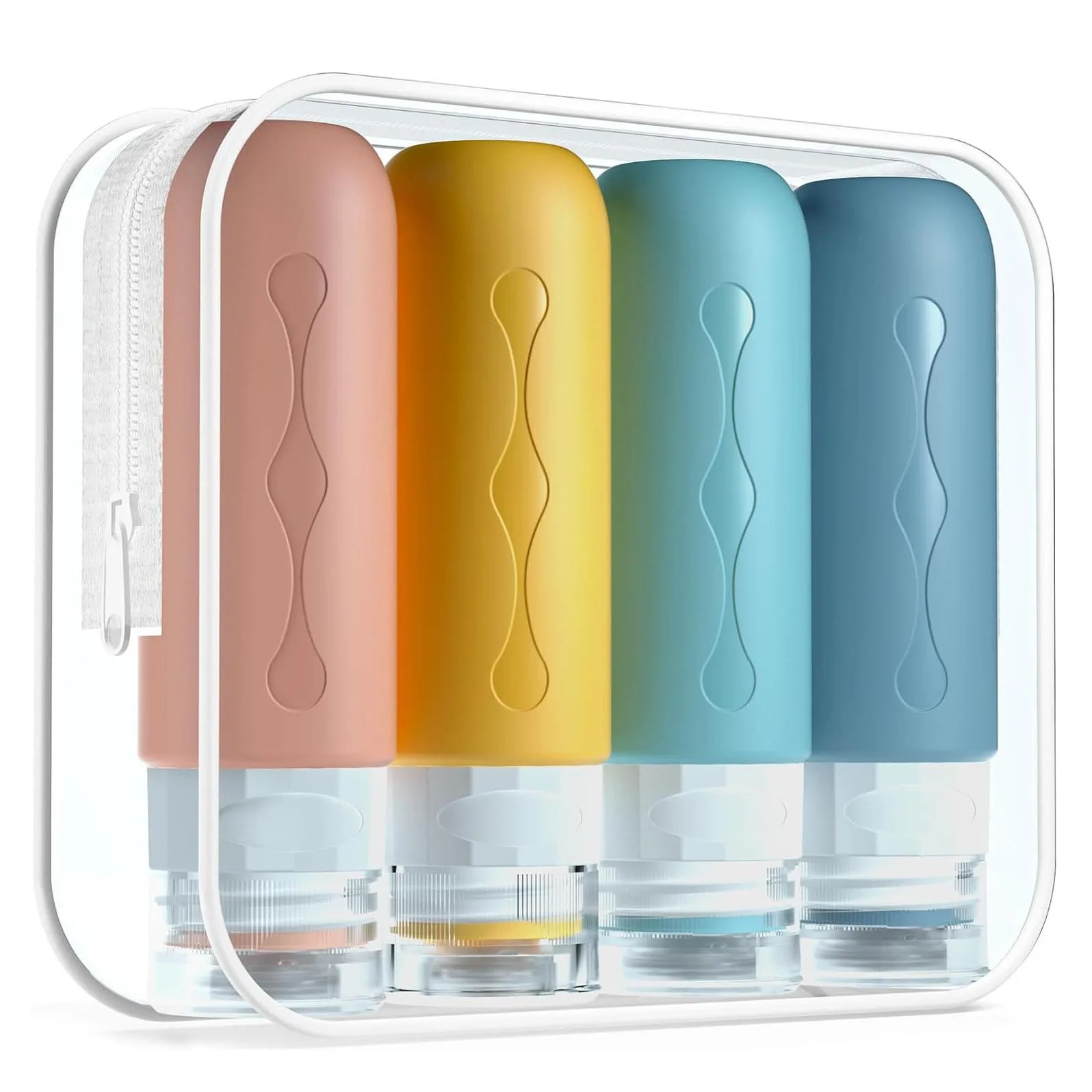 90 مللي سيليكون السفر إعادة الملء زجاجة ماكياج الاستغناء زجاجة تخزين الحاويات فارغة هلام الاستحمام جوهر الشامبو الجرار #2