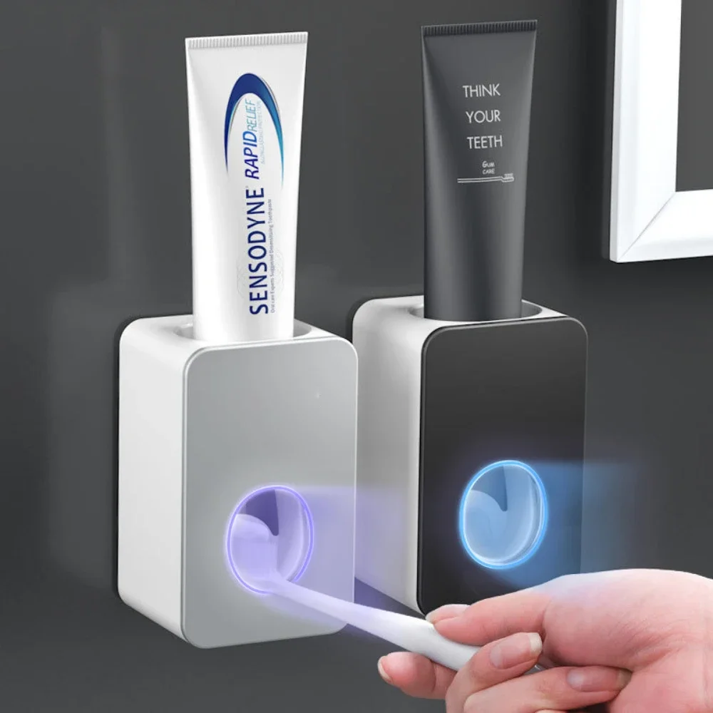 Fully automatic toothpaste dispenser, wall mounted automatic toothpaste squeezing machine, household toothpaste squeezer