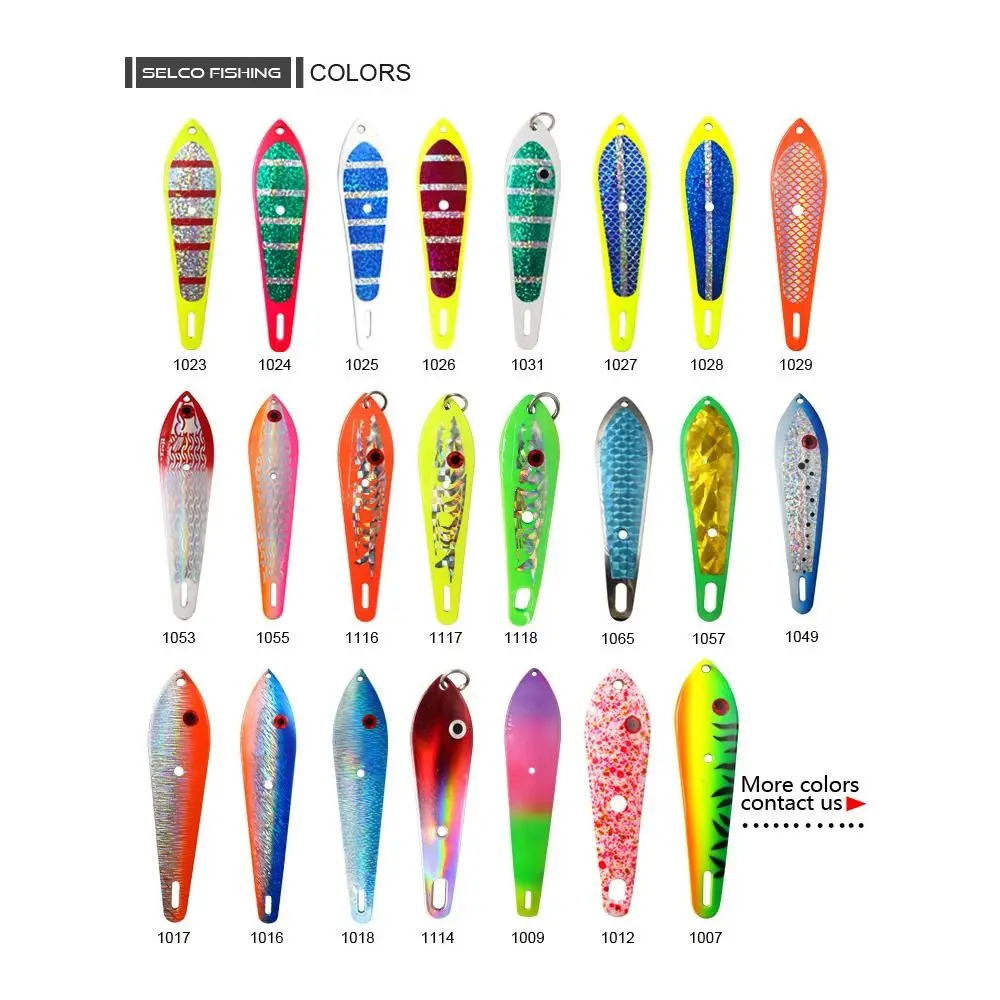 حار معدن دائم كرنك الطعم الصيد إغراء خطاف ثلاثي ملعقة سبينر