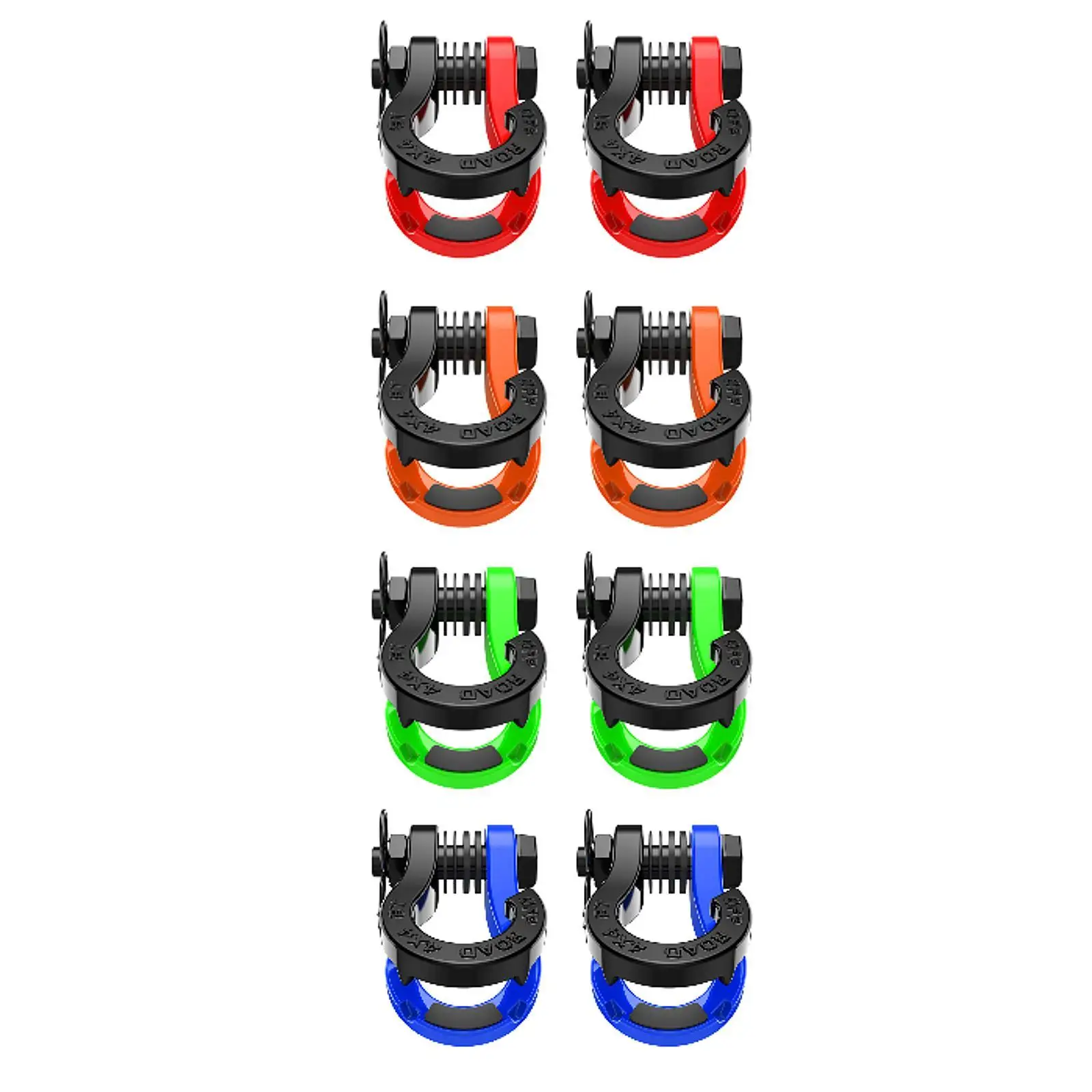 

3/4 Inch Heavy Duty Steel D Ring Shackle Pulley Accessories for Off Road Trailer Vehicle Recovery