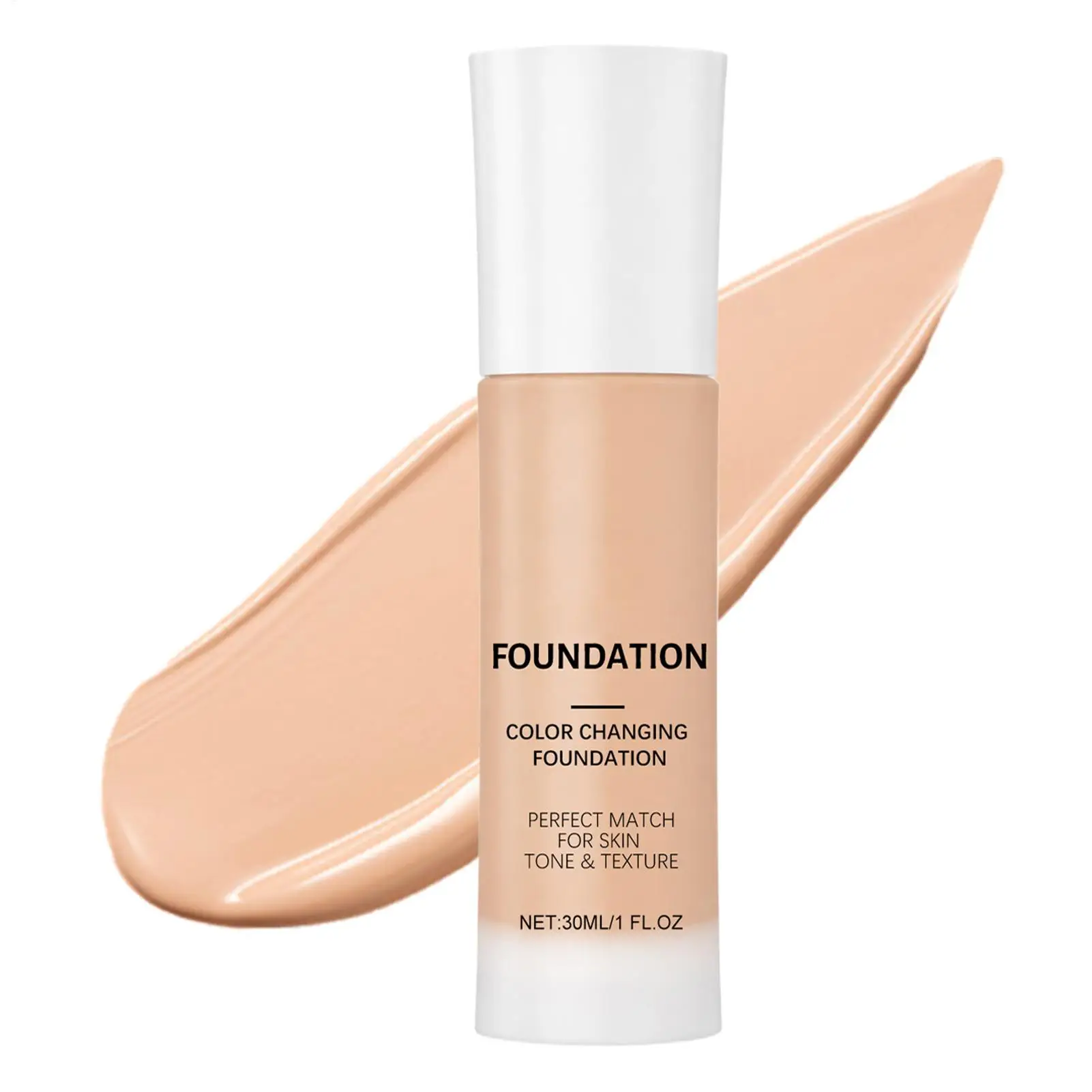 30ml Face Buildable Primers Color Changing Foundation Changing Hight Coverage Base Liquid Lightweight Brightening Foundation