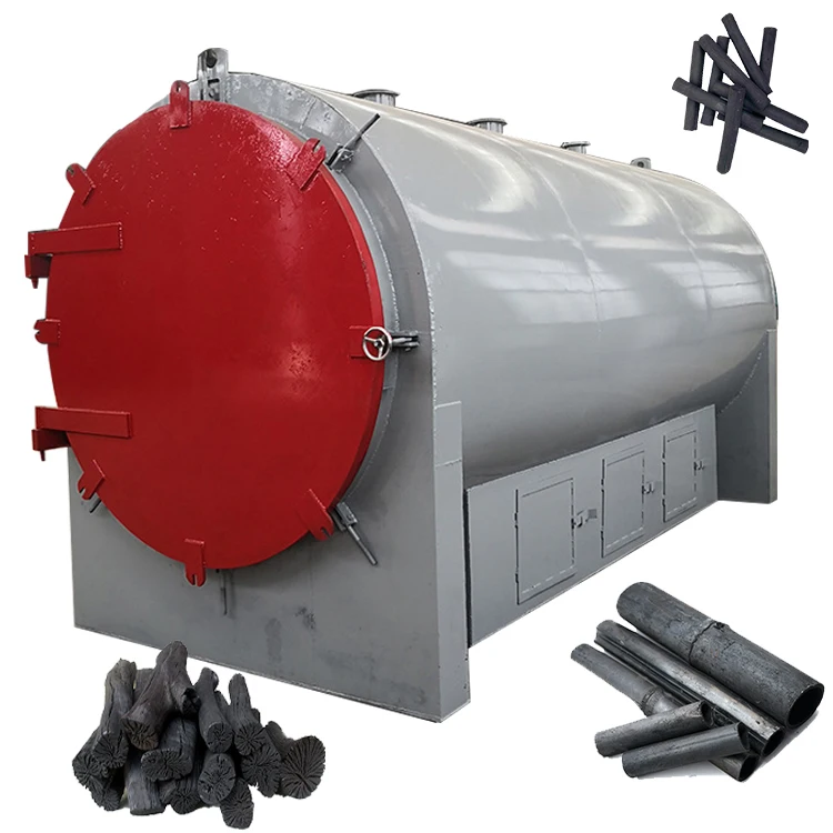 Lage prijs carbonisatieoven houtskool making machine