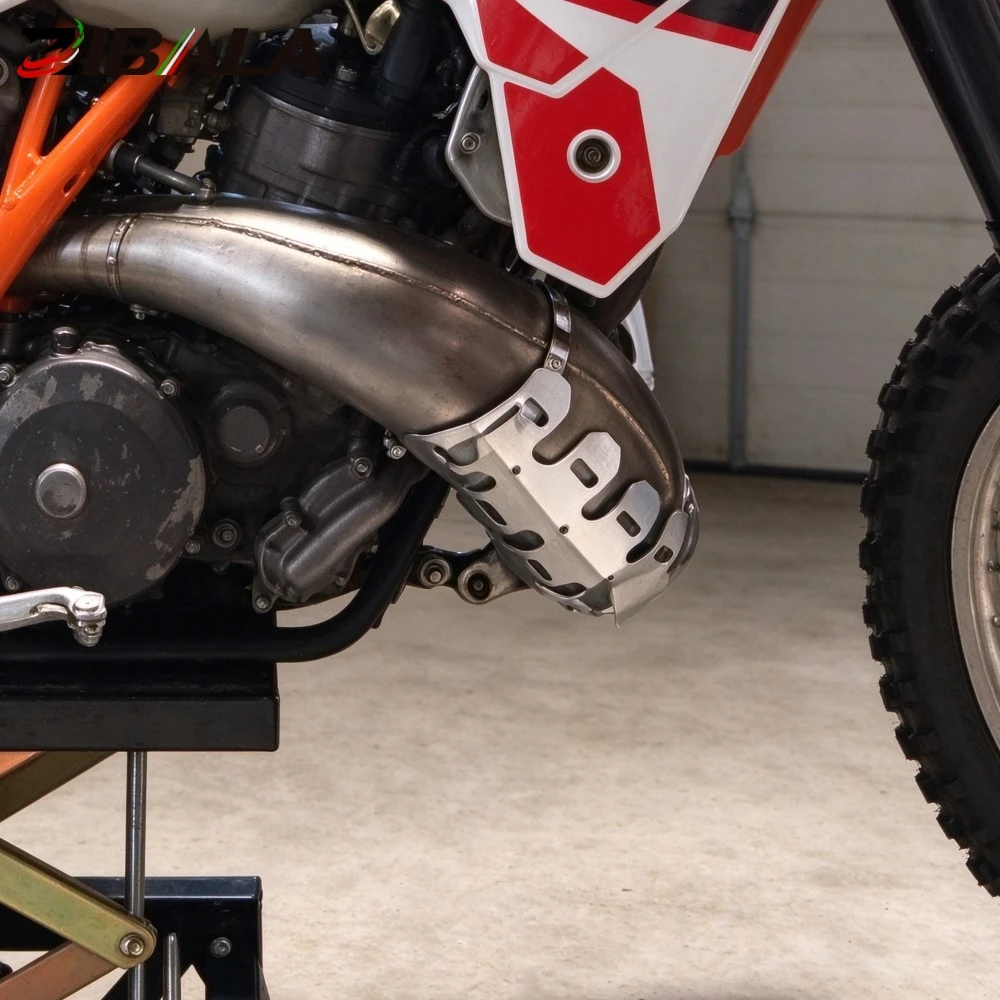 Motorcycle Exhaust Muffler Pipe Heat Shield Protector Cover For Honda CR CRF YZF KXF RMZ Dirt Bike MX Motocross Enduro Supermoto