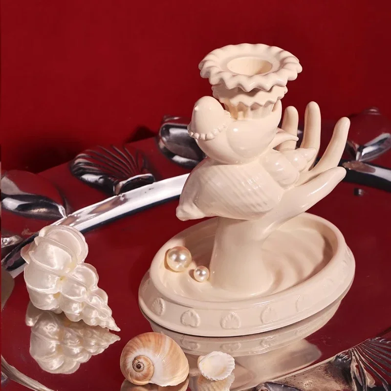 Scented candles ceramic candle holders household niche gifts birthday gift box