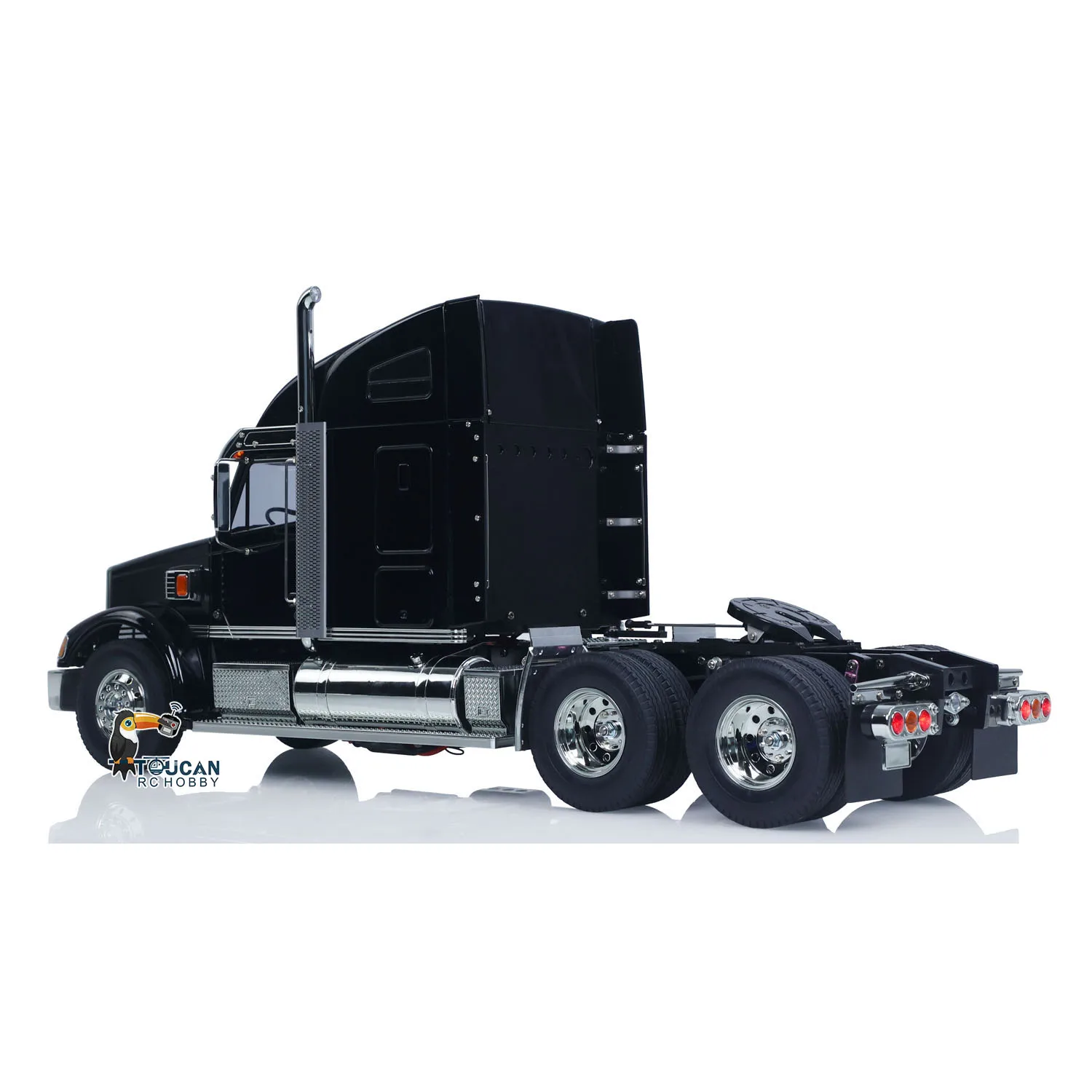 Camión Tractor RC 56314 personalizado 1/14 DIY TAMIYA Knight Hauler 6*4 camión de Control remoto modelo de coche vehículo de sonido ligero modelo de juguete