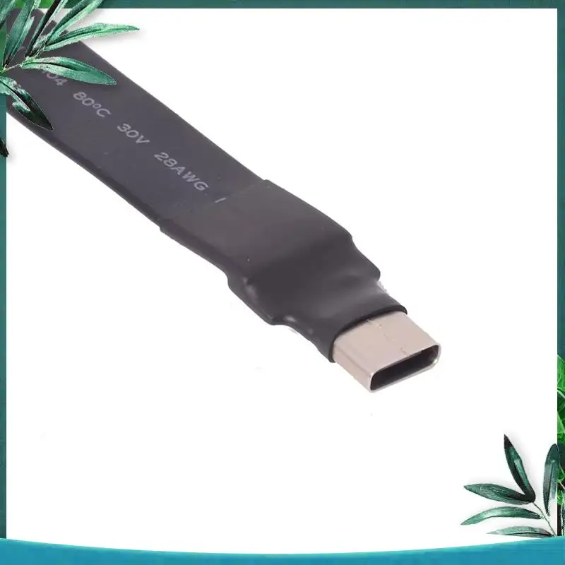 (NEW) ITX/ATX PC Extender USB 3.0 Type-C To Internal Type-E 19/20P FPC Flat Ribbon Cable