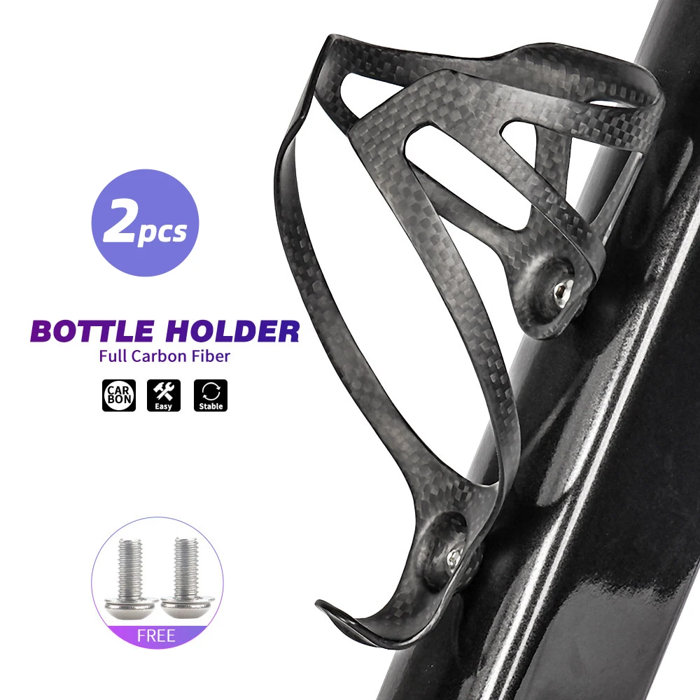 

Carbon Bicycle Water Bottle Ultra Light Bicycle Water Bottle Holder 3k Weave Drink Holder Bicycle Appearance Can Be Customized