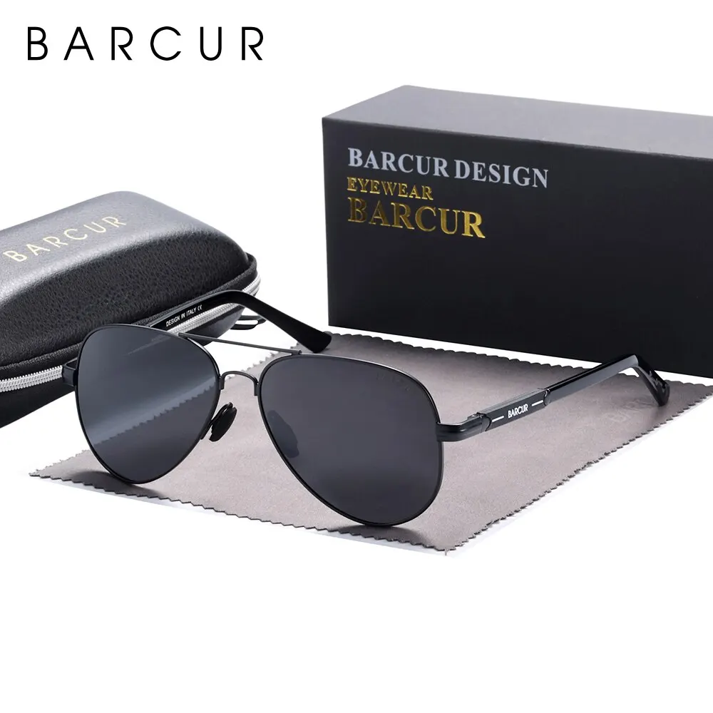 Barcur Pilot Sunglasses 4