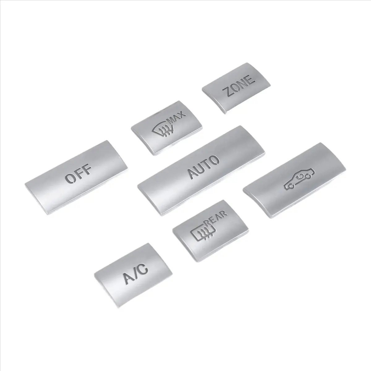 L96A Car Console Air Conditioning Buttons Decoration Cover Trim for Benz E Class W212 C207 2009-2015 Interior Accessories A