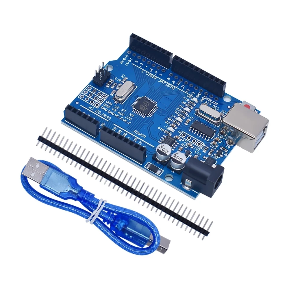 Starter Kit For UNO+WiFi R3 Original ATMEGA328P Chip CH340G For Arduino UNO R3 Development Board Diy Kit School Education Lab